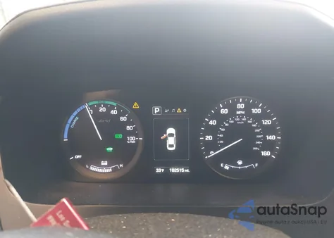 2016 Hyundai Sonata Hybrid Limited из США, поврежденный, VIN KMHE34L13GA017979